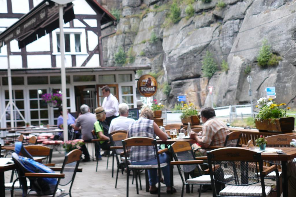Pension Soutesky Hrensko Ngoại thất bức ảnh